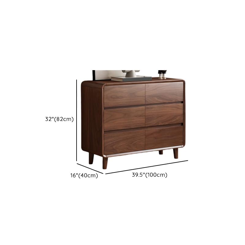 Trendy Sepia Bleached Wood Horizontal/Vertical Console Dresser/Semainier with 9 Drawers/5 Drawers/6 Drawers - image 12