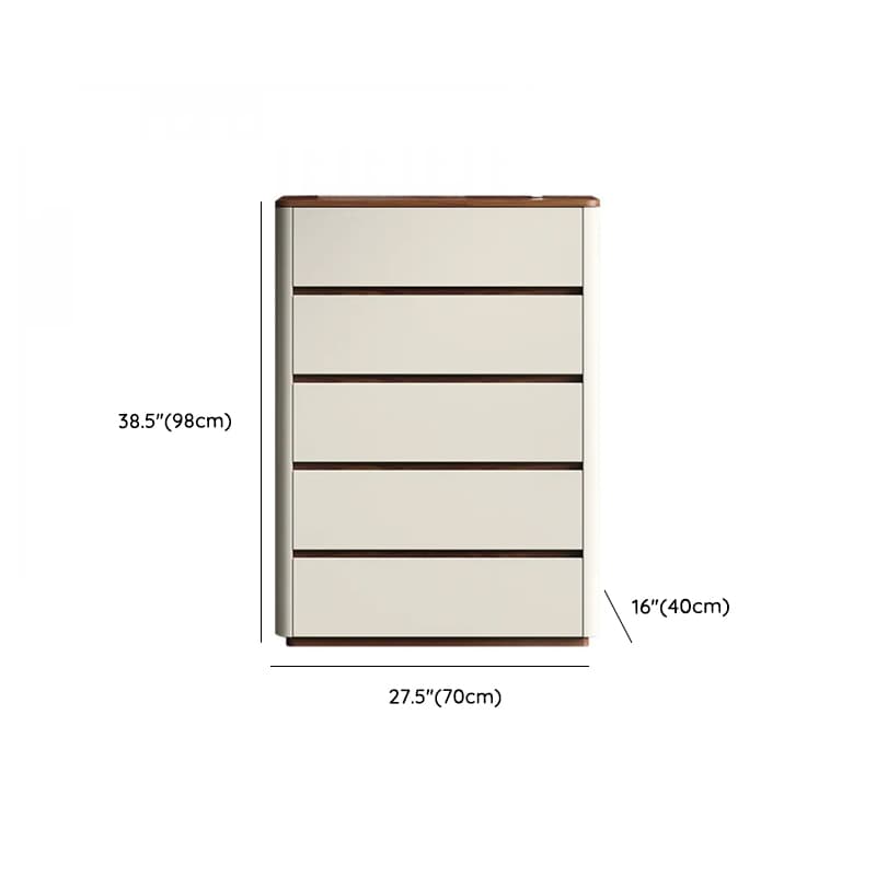 Off-White Simplistic Composite Wood Double Dresser/Bachelor Chest/Lingerie Chest with 8/6/3 Drawers in Horizontal/Vertical Orientation - image 20