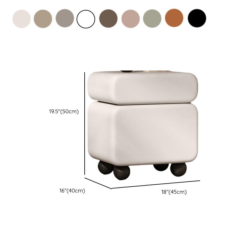 Modish Nightstand With Drawer Organization Featuring 1 Drawer, 1 Cabinet, Right Orientation, and Lumber Countertop - image 13