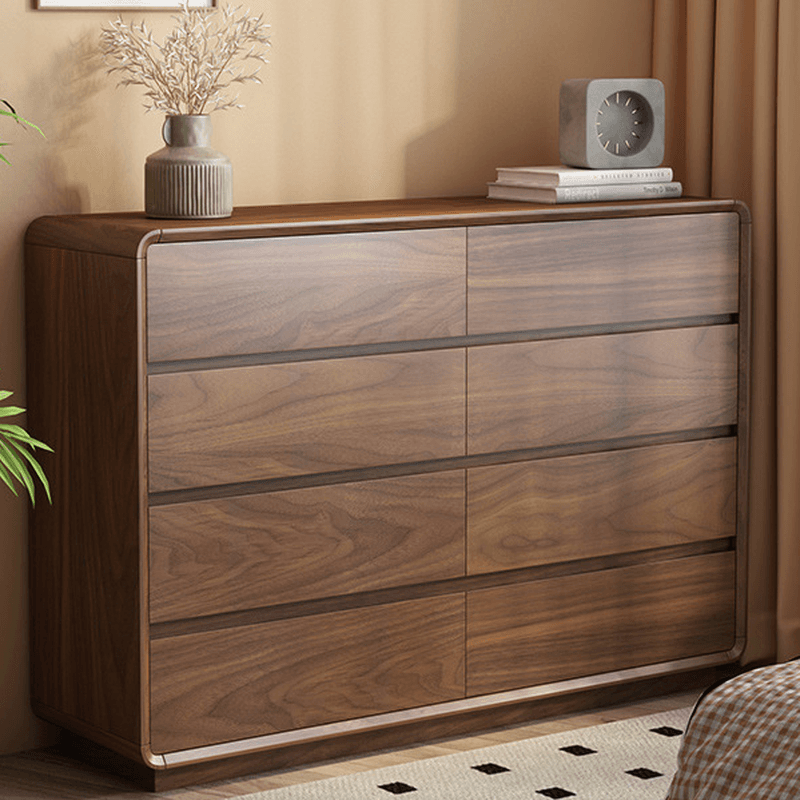 Cocoa Casual Rubberwood Double Dresser/Lingerie Chest with 6/9/5 Drawers Horizontal/Vertical - image 11