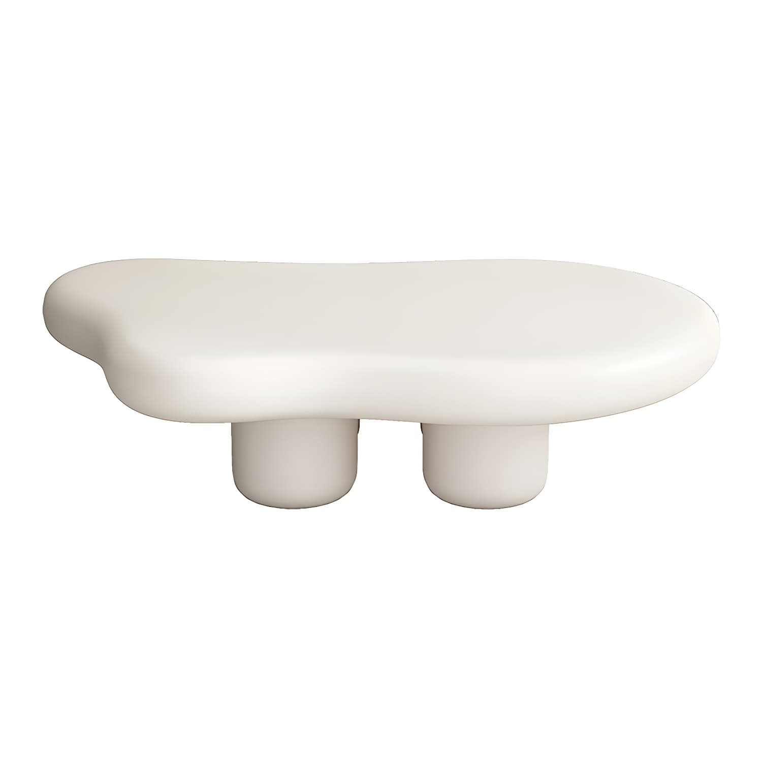 Modern Wood Geometric Coffee Cocktail Table 4 Legs 1 Coffee Table - image 13