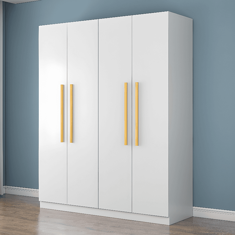 Modern Timber Detached Wardrobe with Soft Close Drawer, Soft Close Door, Interior Shelves & Clothing Rod - image 5