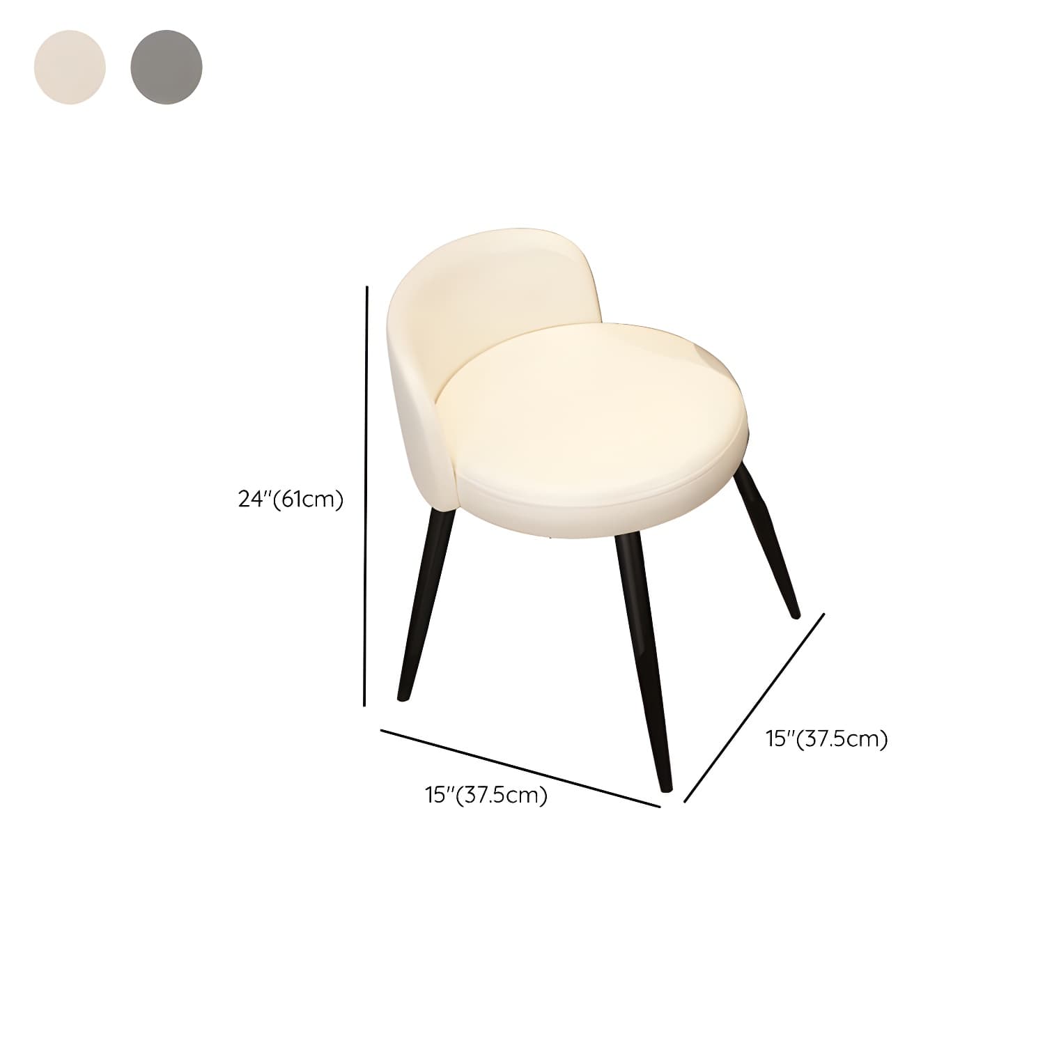 Contemporary Bedroom Makeup Vanity Desk Glass Vanity Dressing Table with Stool - image 15