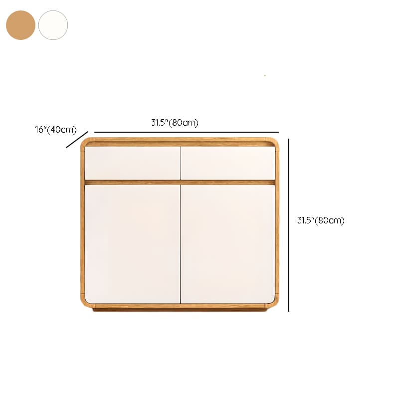 Narrow/Standard/Wide Lumber 2 Drawers/3 Drawers Locker Variable Shelf 4 Doors/2 Doors/3 Doors Functional Storage Cabinet Sideboard - image 7