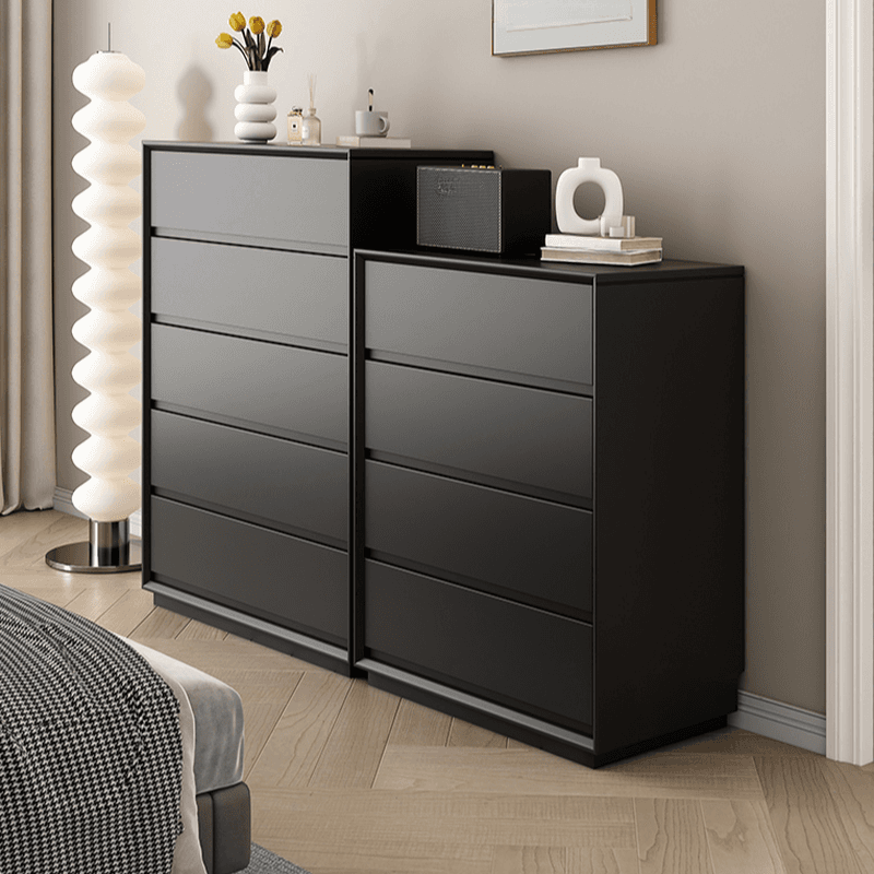 Modish Pine Wood Semainier with 5/4/3 Drawers in Vertical Orientation - image 3