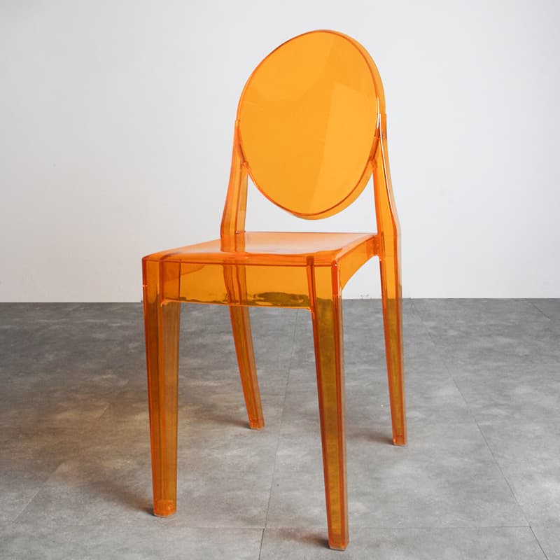 Firm Framed Armless Chair with Olive Green/Rose/Citrus Colored Legs - image 10