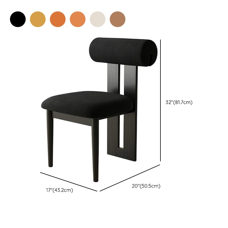 Casual Ash Side Chair with Slatted Back and Upholstered Seat - image 20
