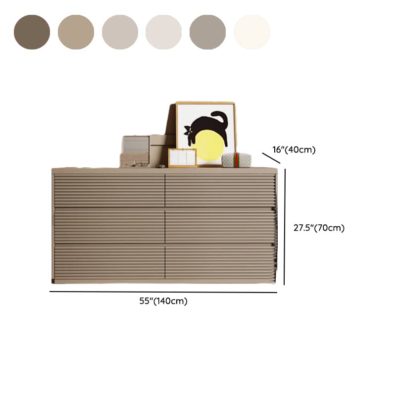 Modern Simple Style Console Dresser/Bachelor Chest Composite Wood with 3 Tiers - image 18