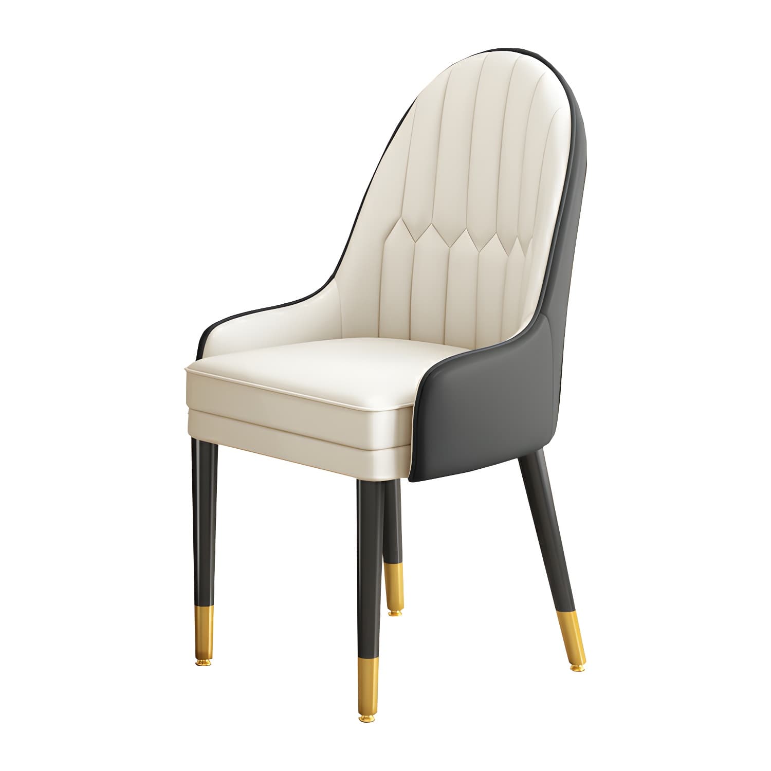 Dining Room Armless Dining Chair Parsons Faux Leather Dining Chair - image 19