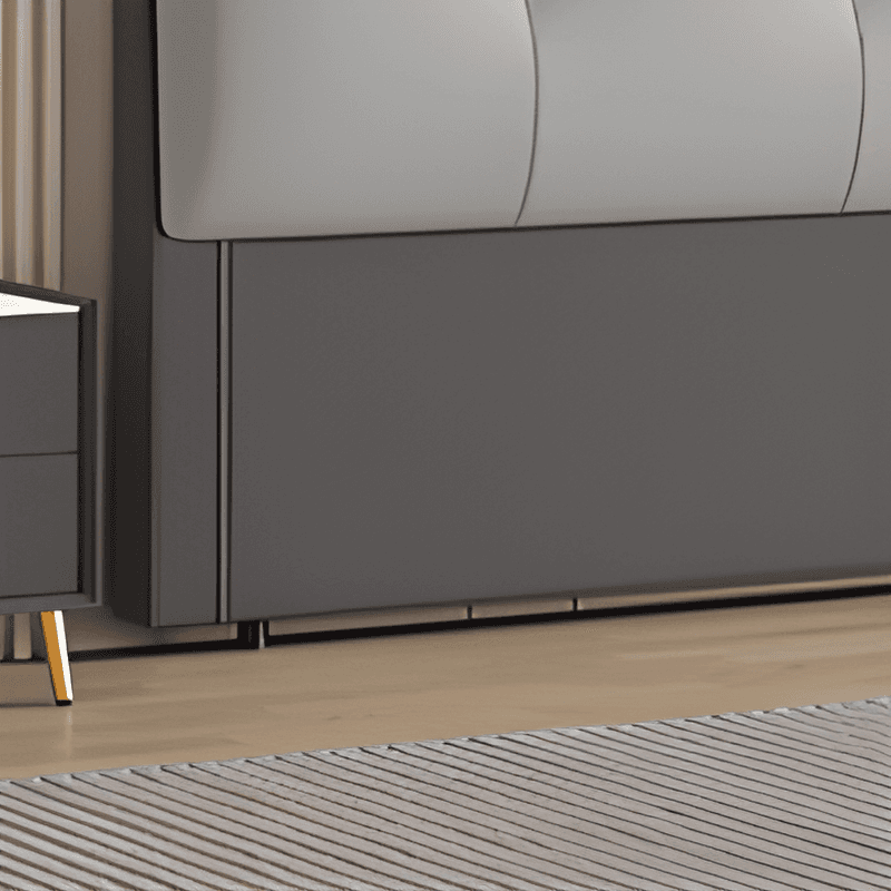 Art Deco Free-standing Standard Full(54"W x 75"L) Panel No Distressing With Legs in Wood/ Upholstery and Sponge - image 12