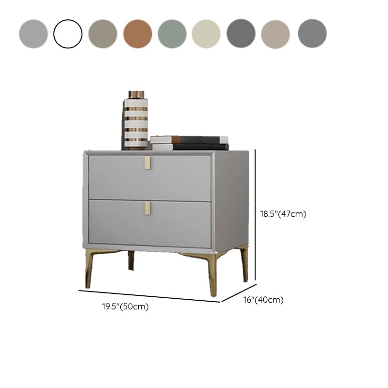 Modern Lumber Nightstand With Drawer Storage & Leg, 3 Drawers/2 Drawers - image 26