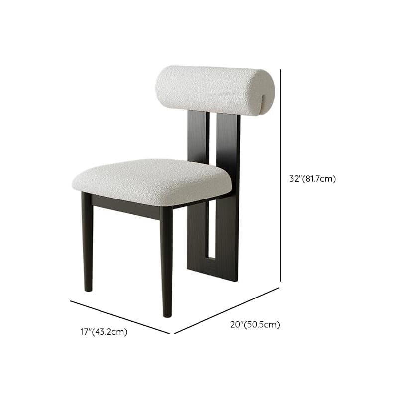 Casual Ash Side Chair with Slatted Back and Upholstered Seat - image 27