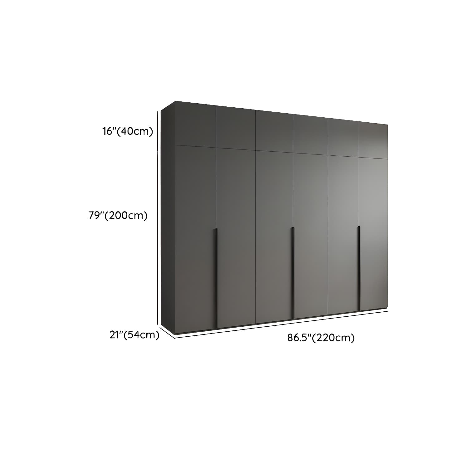 Modern Light Gray Wardrobe Closet Timber Soft Close Drawer Soft Close Door Interior Shelves - image 22