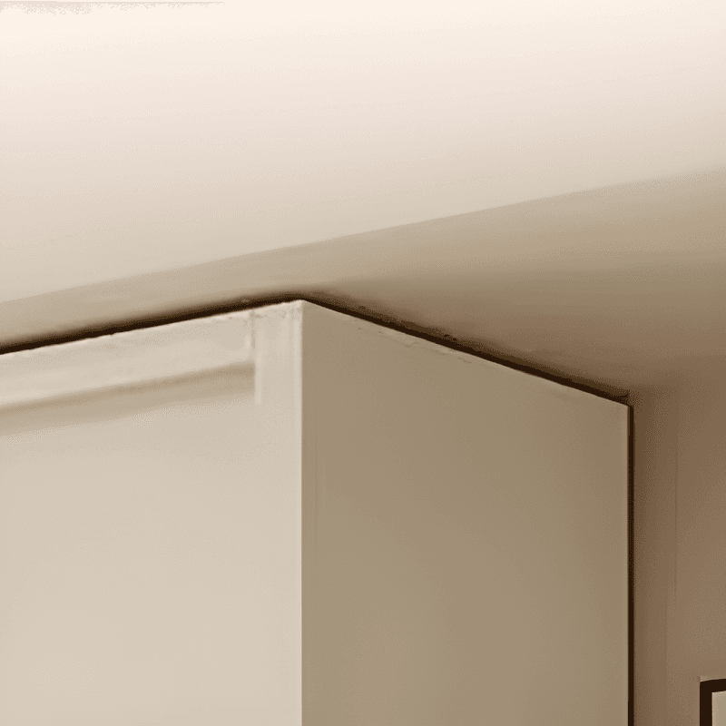 White Modish Manufactured Wood Independent Armoire Cabinet with Soft Close Drawer, Interior Shelves, and Clothing Rod - image 4