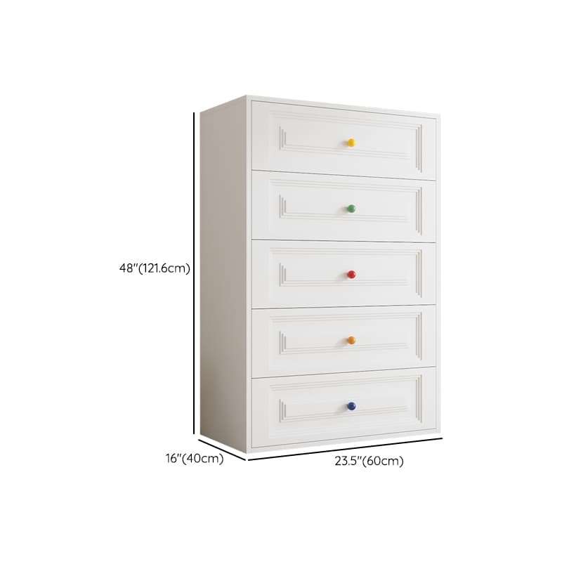 Chalk Casual Steel Bachelor Chest/Semainier with 5/4/3 Drawers in Vertical/Horizontal Orientation - image 5