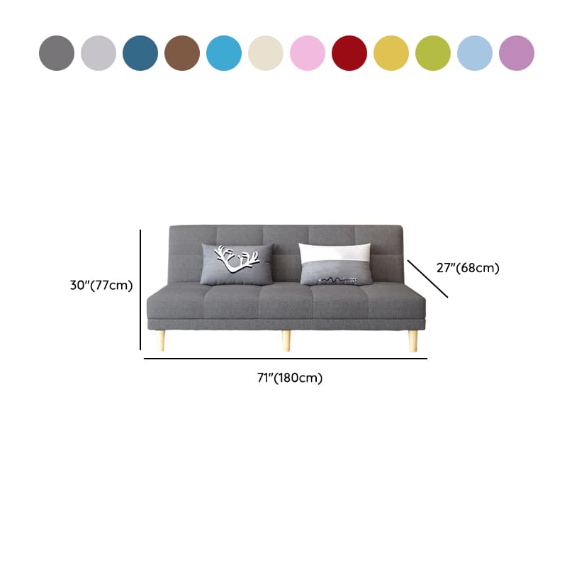 Tear Resistant Sofa Couch/Loveseat with Cotton Upholstery in Grey/Eggplant/Cerulean - image 20