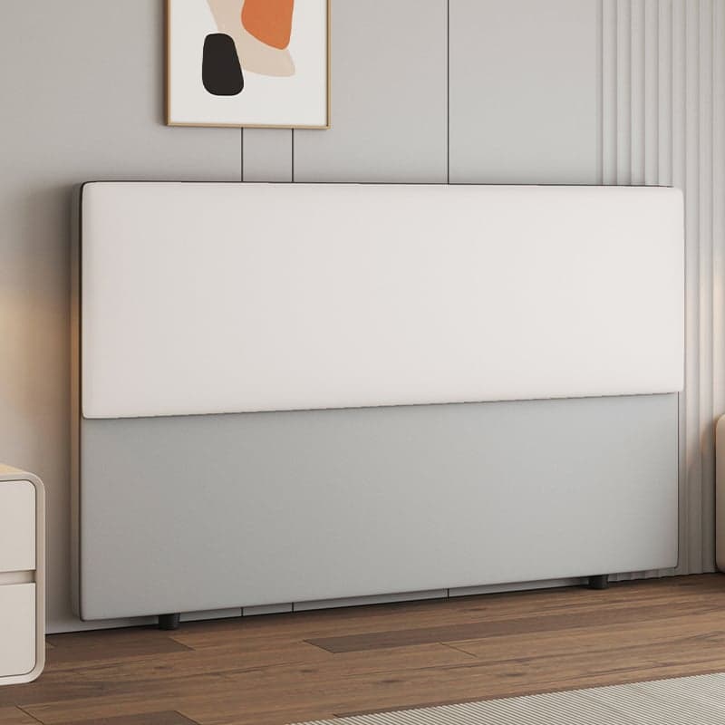 Modern Simple Style Panel Headboard in Wood with No Distressing, Rectangle Shape for King/Queen/Full Bed, Featuring Sponge Upholstery and Standard Height - image 6