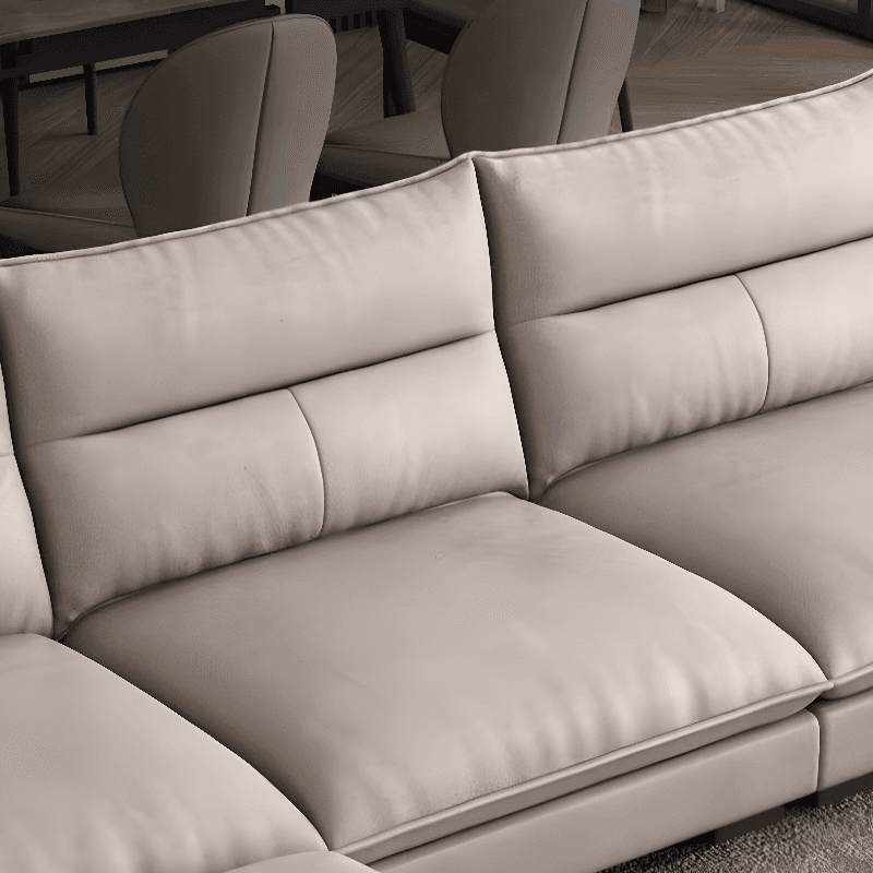 Functional L-Shape/Straight Sofa Couch/Sofa Recliner for Parlor with Reversible/Horizontal Orientation and Concealed Support - image 8