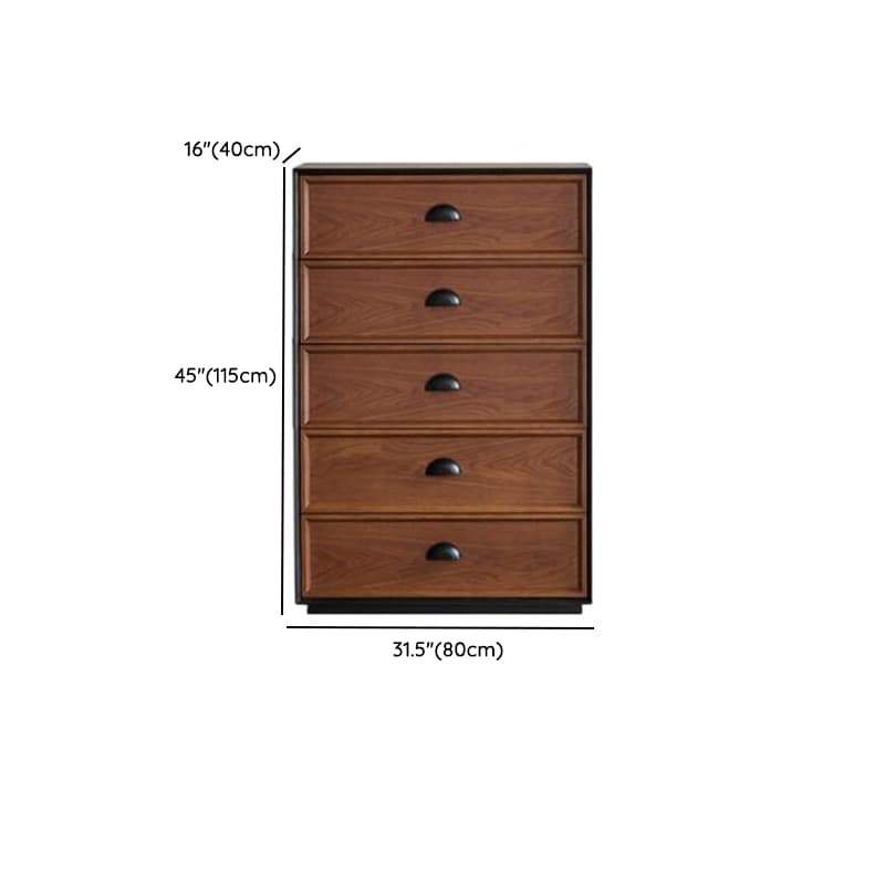 Cocoa Simplistic Reclaimed Wood Double Dresser/Lingerie Chest/Bachelor Chest with 6/8/9 Drawers, Horizontal/Vertical - image 22
