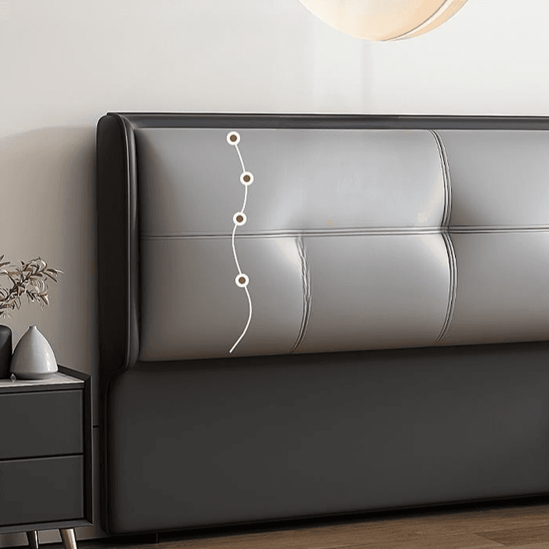 No Distressing Queen(60"W x 80"L)/Full(54"W x 75"L)/Twin XL(38"W x 80"L) Standard（36-55“） Rectangle Tufted Panel Headboard with Sponge Cushion in a Minimalist Style - image 6