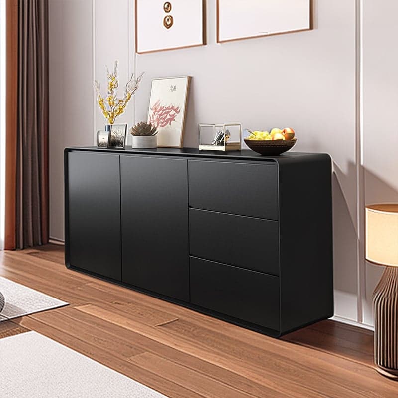 Self-supporting Flooring Counterboard Sideboard with Five Internal Shelves & Culinary Equipment Storage Galley