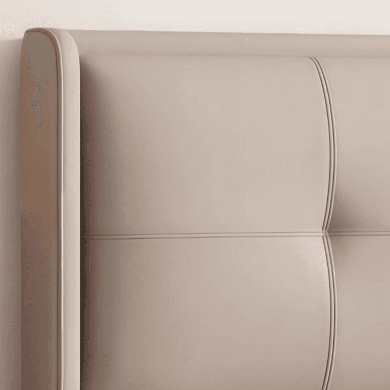Modish No Distressing Button-tufted Wingback Headboard in Rectangle Shape for King/Queen/Full Bed with Sponge Fill and Standard Height - image 12
