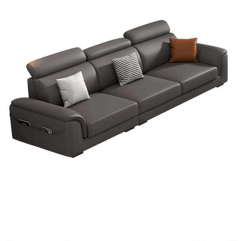 L-Shape/Straight Left/Horizontal Sofa Recliner/Sofa Couch with Pine Wood Frame - image 12