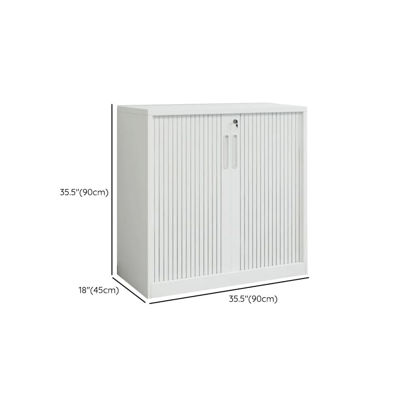 Steel Self-supporting Lockable Accent Cabinet with Sliding Door - image 17
