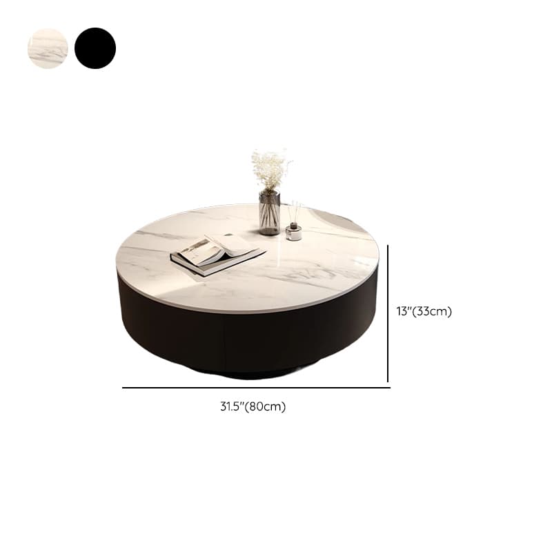 Orbicular Nested Board Game Coffee Table with 1 Drawer for Foyer - image 12
