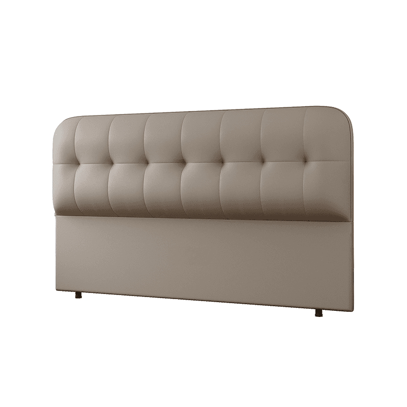 Simplistic Style Panel Headboard with No Distressing, Piled Tufted Rectangular Shape for Queen/Full/Twin XL Bed, Sponge Upholstery, Standard Height - image 4