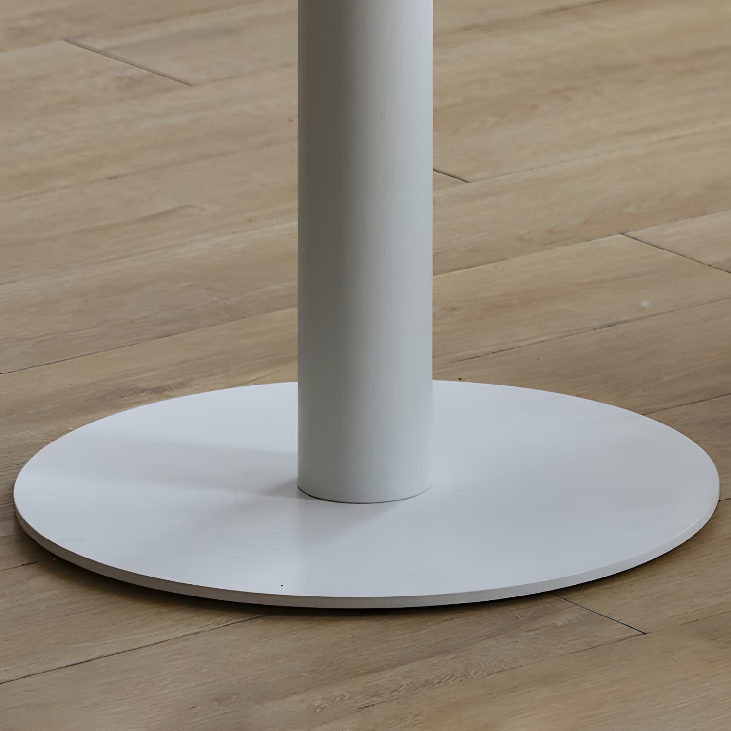 Round Pedestal Dinette Table Simplicity Style Dining Site Table for Home Use - image 9