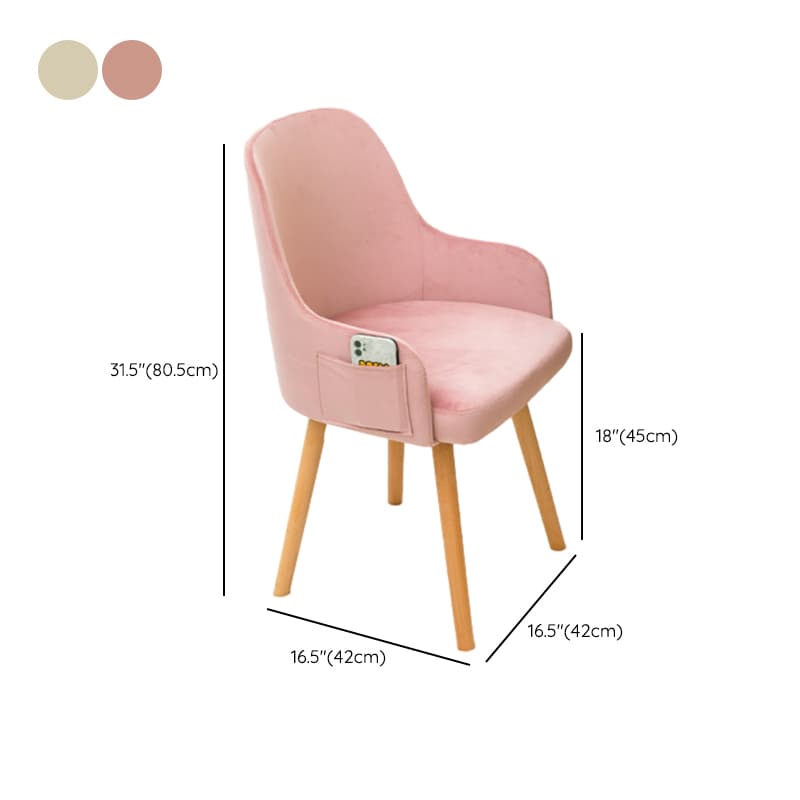 Rotatable/Non-Rotatable Steady Outlined Upholstered Arm Chair for Dinette with Solid Back and Foot Pads in a Modish Style - image 23