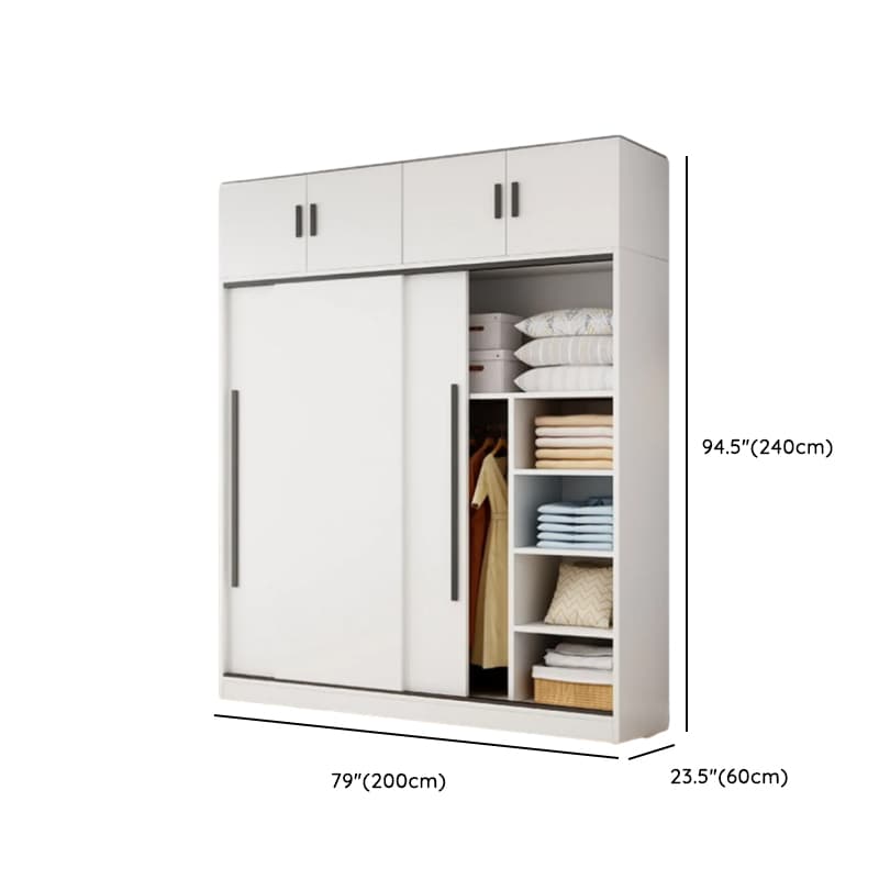 Chalk Modish Wood Dressing Station Soft Close Drawer Soft Close Door Interior Shelves - image 18