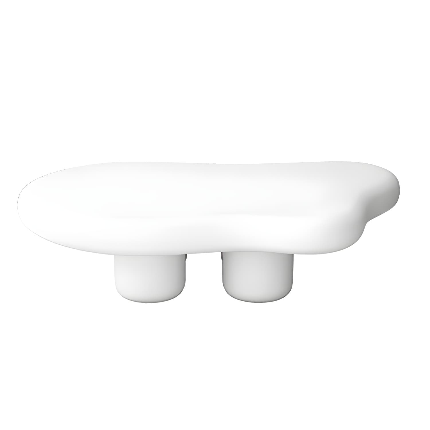 Solid Wood 4 Legs Coffee Table Minimalist Modern Coffee Table - image 7