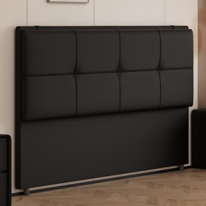 Modish Style Panel Headboard with No Distressing, Button-tufted Rectangle Design for Twin XL/King/Queen Bed, Featuring Sponge Upholstery Fill and Standard Height