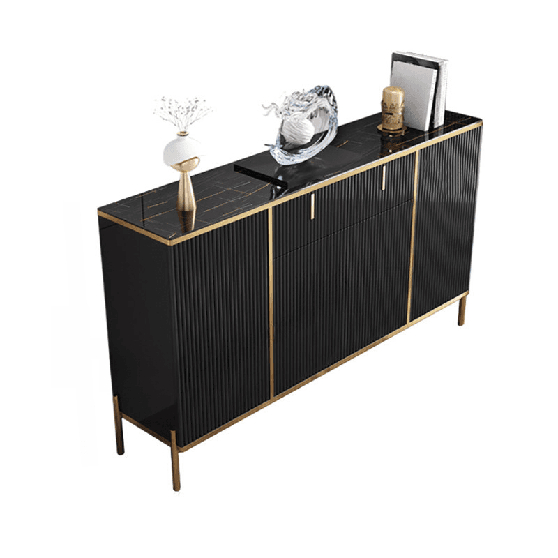 Ground Independent Sideboard for Parlor with Appliance Storage and Worktop in a Modern Style - image 18