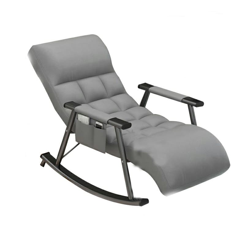Stylish Tufted Upholstered Rocking Chair - Modern Design for a Comfy Home - image 5