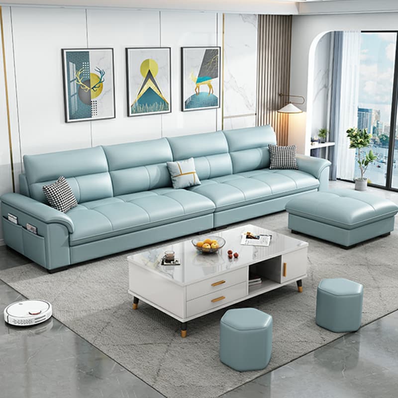 Luxury Tech Cloth Sectional Sofa with Modern Design in Various Sizes and Colors - image 18