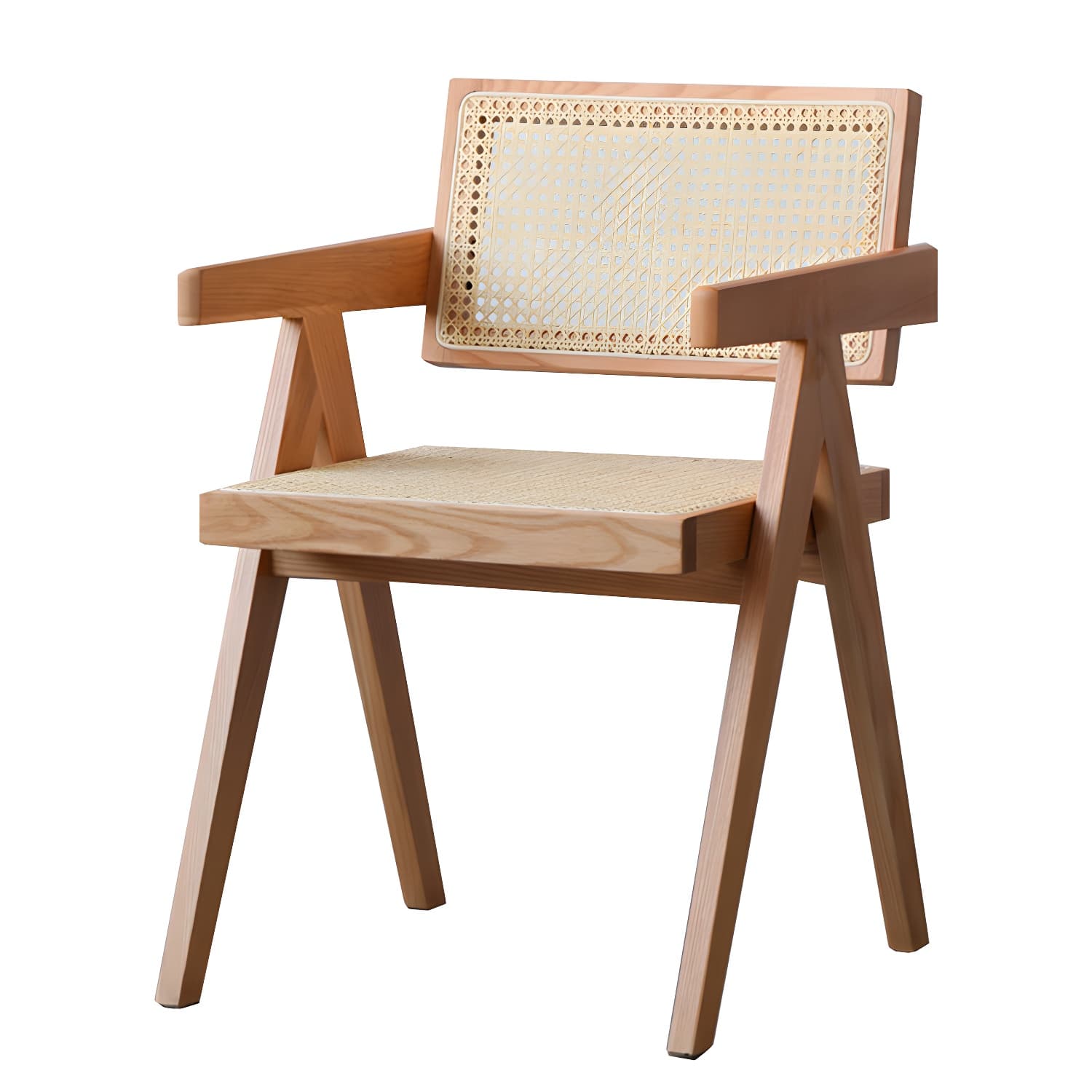 Contemporary Dining Room King Louis Back Solid Wood Dining Chair - image 10