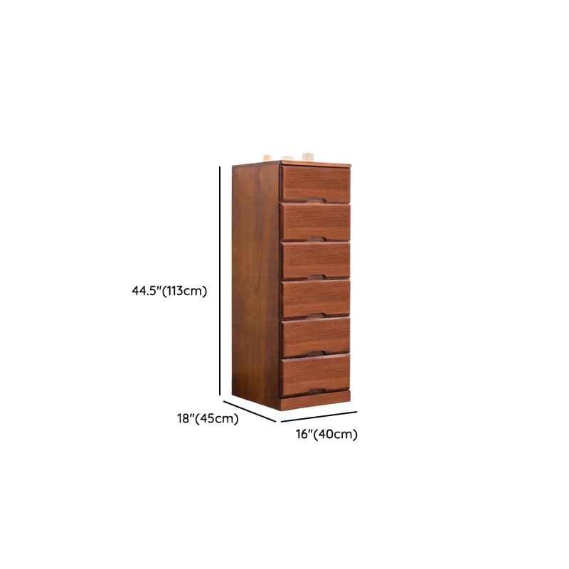 Sepia Minimalist Raw Wood Lingerie Chest/Dresser Vanity Combo with Multiple Drawers in Vertical/Horizontal Orientation - image 16