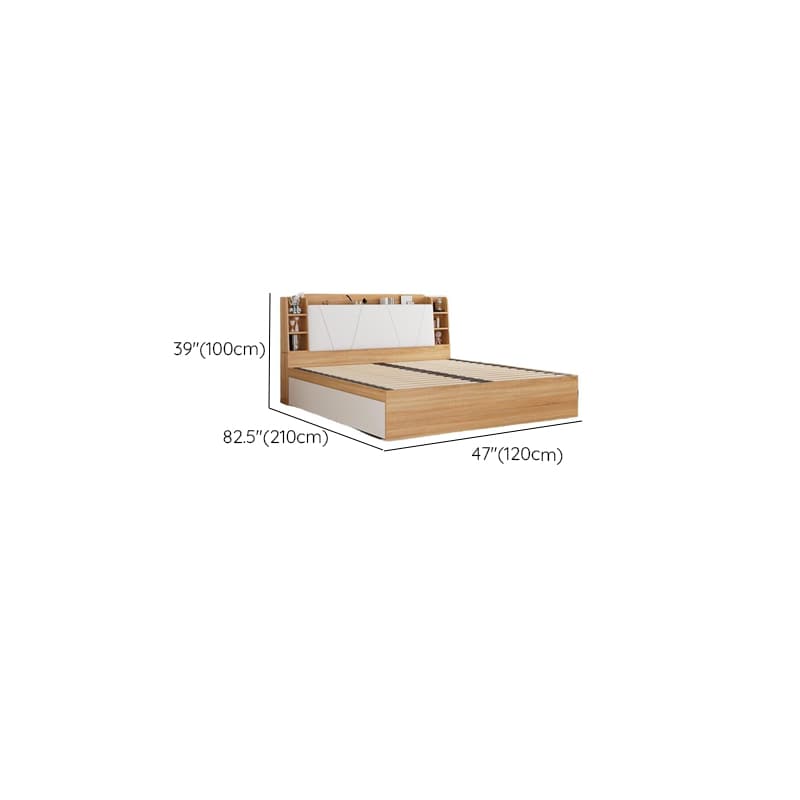 Natural Color Solid Color Storage Included with 6 Drawers for Bedroom - image 11