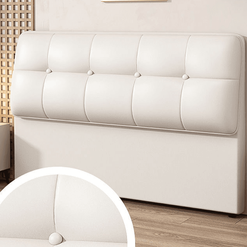 Art Deco Style Panel Headboard with No Distressing, Decorative-stitched Tufting, Rectangle Shape for King/Queen/Full Bed, Sponge Upholstery Fill, Standard Height - image 9