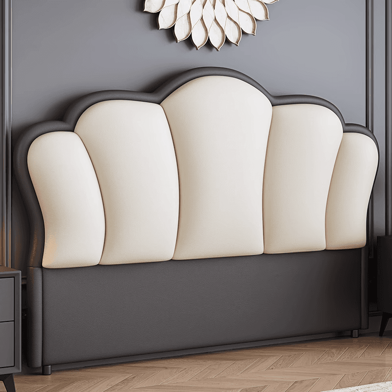 Modish Free-standing Standard Twin XL(38"W x 80"L)/King(76"W x 80"L)/Queen(60"W x 80"L) Panel No Distressing With Legs in Wood and Sponge