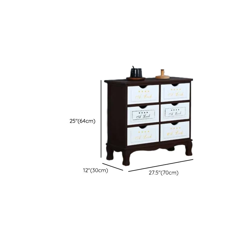 French Wood Vertical Console Dresser with 9 Drawers/7 Drawers/10 Drawers - image 30