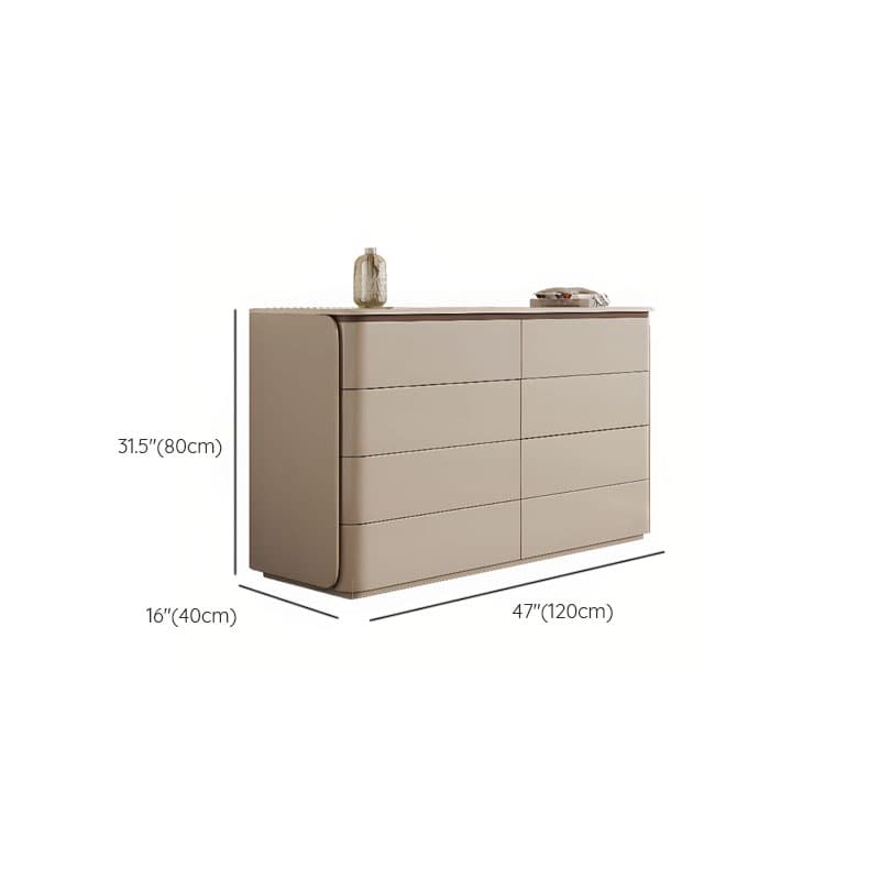 Contemporary Lumber Horizontal/Vertical Double Dresser/Bachelor Chest with 8 Drawers/5 Drawers/3 Drawers - image 27