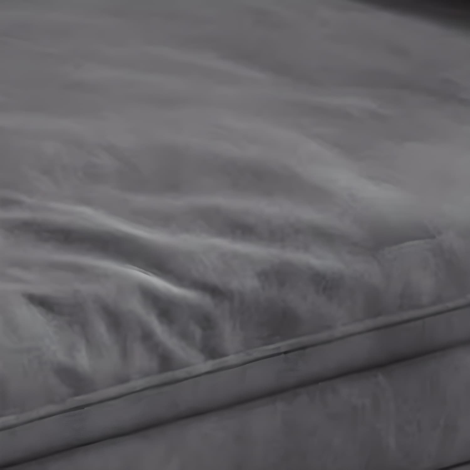Grey Mid-Century Modern Sofa with Wood Frame and Tech Cloth Upholstery - image 7