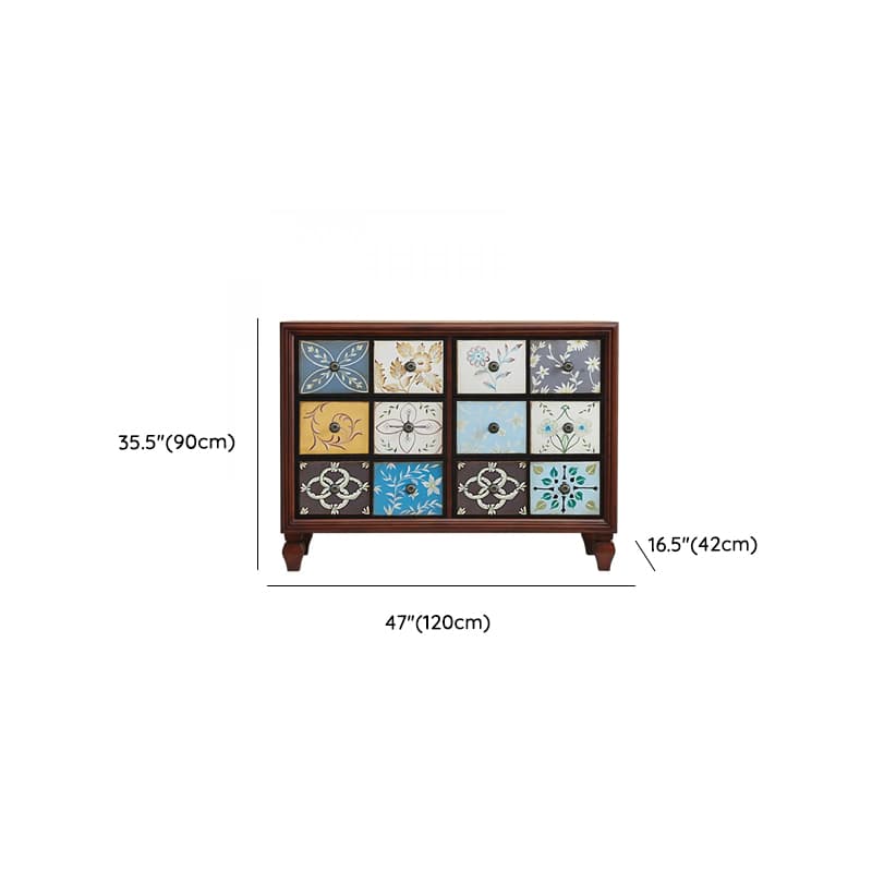 Modern Simple Style Timber Double Dresser/Semainier/Bachelor Chest with 6 Drawers/5 Drawers/3 Drawers Horizontal/Vertical - image 18
