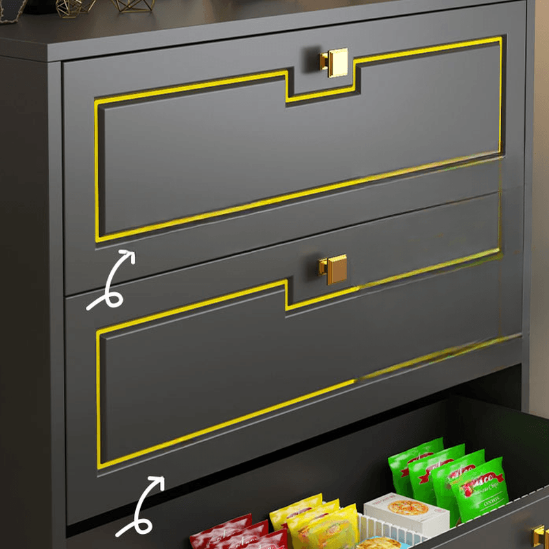 Casual Metal Bachelor Chest/Console Dresser/Semainier with 6/5/4 Drawers in Horizontal/Vertical Orientation - image 10