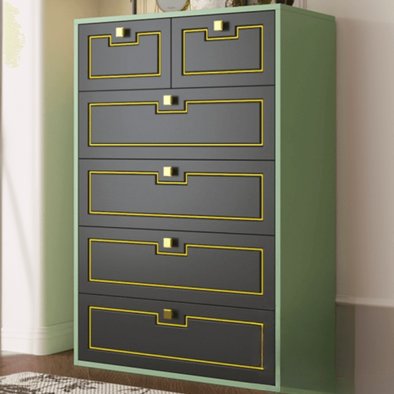 Casual Metal Bachelor Chest/Console Dresser/Semainier with 6/5/4 Drawers in Horizontal/Vertical Orientation - image 25