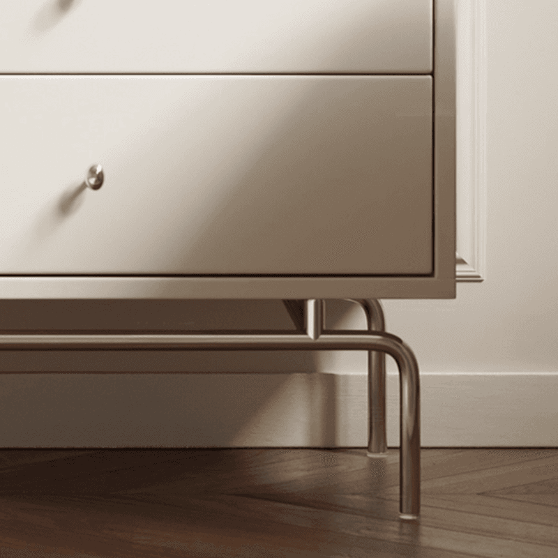 Chalk Casual Raw Wood Bachelor Chest/Semainier/Console Dresser with 4/5/6 Drawers in Vertical/Horizontal Orientation for Sleeping Quarters - image 3